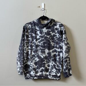 Lululemon women’s All yours pullover grey tie dye hoodie